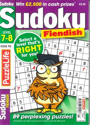Puzzlelife Sudoku Fiendish  - NO 95