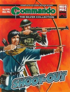 Commando Silver Collection Magazine Issue NO 5706