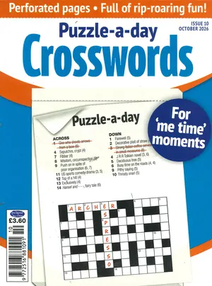 Eclipse Tear n Share Crosswords Magazine