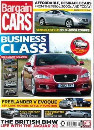 Car Mechanics Bargain Cars magazine