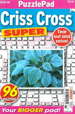 Puzzlelife Criss Cross Super, issue NO 88