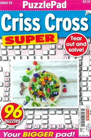 Puzzlelife Criss Cross Super, issue NO 92