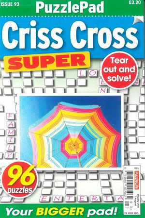 Puzzlelife Criss Cross Super, issue NO 93