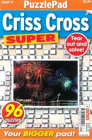 Puzzlelife Criss Cross Super Magazine Issue NO 71