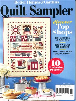 BHG Quilt Sampler magazine