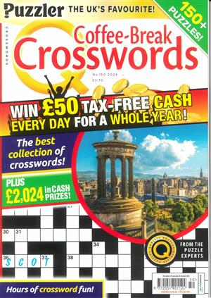 Puzzler Q Coffee Break Crosswords, issue NO 150