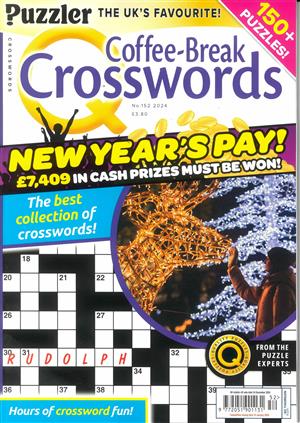 Puzzler Q Coffee Break Crosswords, issue NO 152