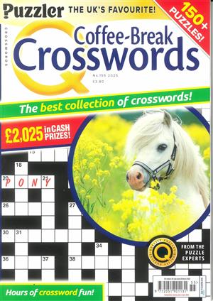 Puzzler Q Coffee Break Crosswords, issue NO 155