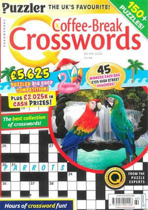 Puzzler Q Coffee Break Crosswords, issue NO 160