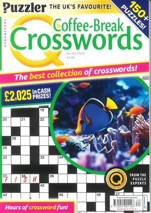 Puzzler Q Coffee Break Crosswords, issue NO 162