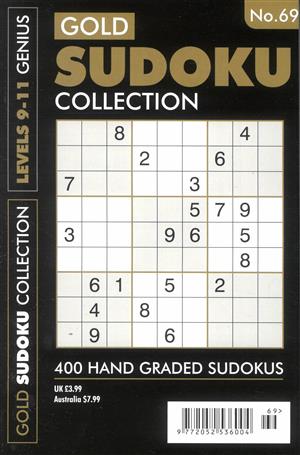 Gold Sudoku Collection Magazine Issue NO 69