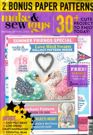 Make & Sew Toys Magazine Issue NO 23