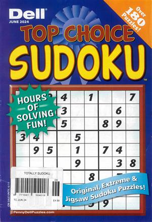 Totally Sudoku Magazine Issue TC JUN 24