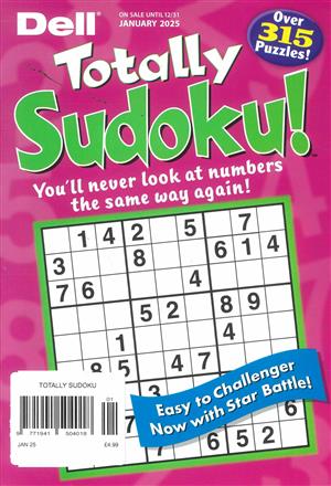 Totally Sudoku, issue JAN 25