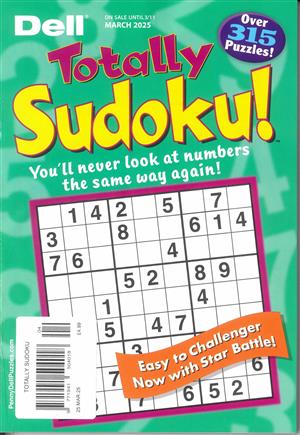 Totally Sudoku - 25/03/2025