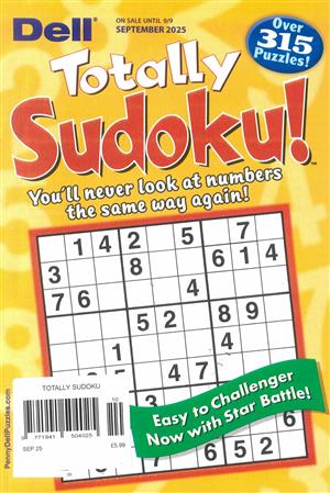 Totally Sudoku, issue SEP 25