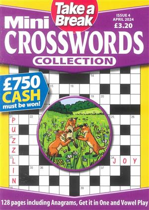 TAB Mini Crosswords Collection Magazine Issue NO 4