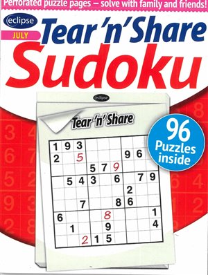 Eclipse Tear N Share Sudoku magazine