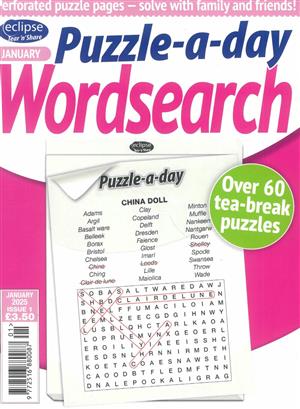 Eclipse Tear N Share Wordsearch, issue NO 1