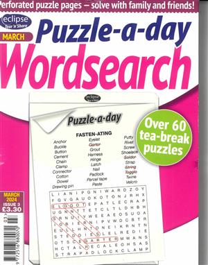 Eclipse Tear N Share Wordsearch - NO 3