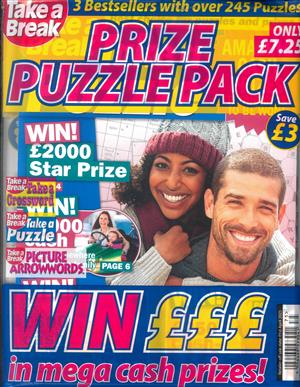 Take a break Prize Puzzle Pack , issue NO 75