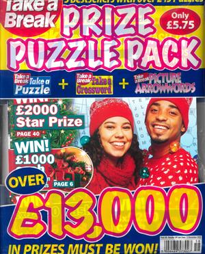 Take a break Prize Puzzle Pack  - NO 58