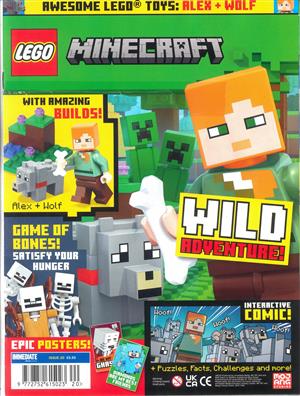 Lego Minecraft Magazine Issue NO 20