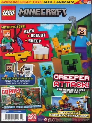 Lego Minecraft magazine