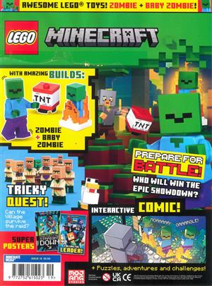 Lego Minecraft Magazine Issue NO 19