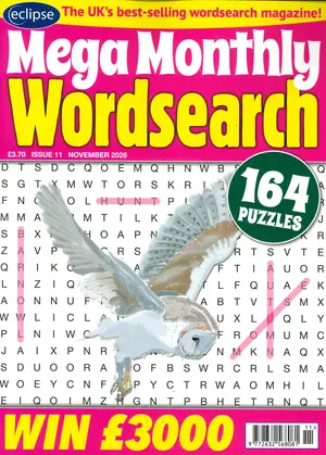 Eclipse Mega Monthly Wordsearch 