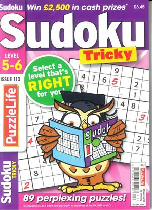Puzzlelife Sudoku Tricky
