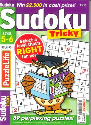 Puzzlelife Sudoku Tricky - NO 93