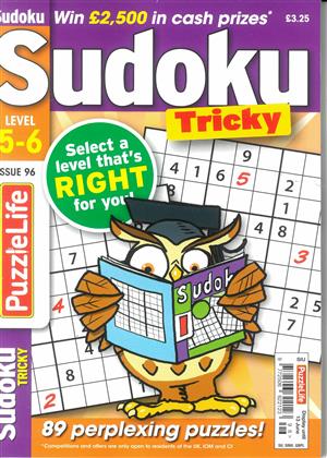 Puzzlelife Sudoku Tricky - NO 96