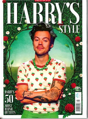 Harry Styles King of Pop magazine