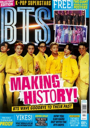 K POP Superstars BTS Magazine Issue NO 01