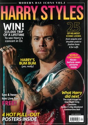 Harry Styles Modern Day Icon magazine