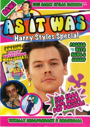 As it Was - Harry Styles Special Magazine Issue ONE SHOT