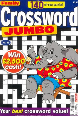 Family Crossword Jumbo, issue NO 63