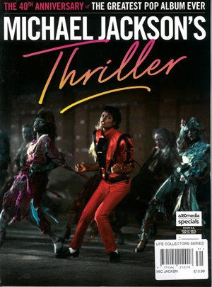 Michael Jackson's Thriller Magazine Issue MIC JACKSN