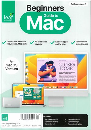 Beginners Guide To Mac Magazine Issue ONE SHOT