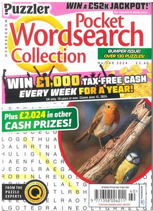 Puzzler Pocket Wordsearch Collection - no 60
