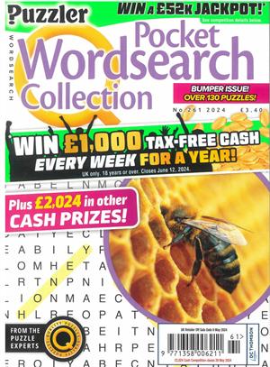 Puzzler Pocket Wordsearch Collection Magazine Issue no 261