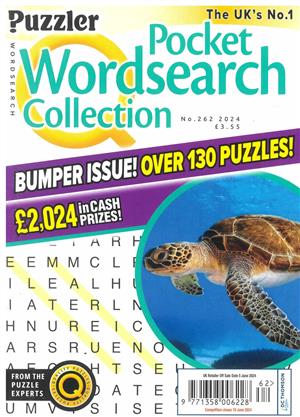 Puzzler Pocket Wordsearch Collection - NO 62