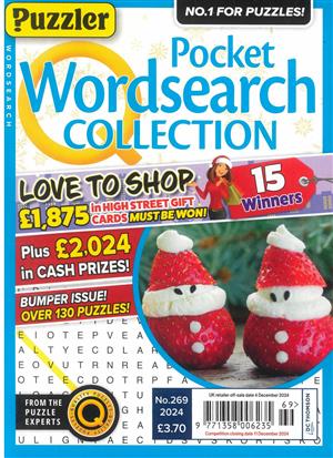 Puzzler Pocket Wordsearch Collection, issue NO 269