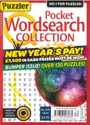 Puzzler Pocket Wordsearch Collection, issue NO 270