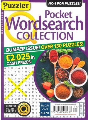 Puzzler Pocket Wordsearch Collection, issue no 271