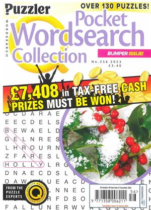 Puzzler Pocket Wordsearch Collection Magazine Issue no 256