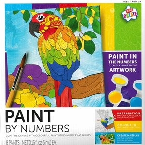 Paint By Numbers Parrot Magazine Issue Parrot