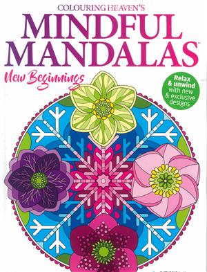 Colouring Heaven Mindful Mandalas  - NEW BEGINN