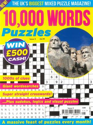 10000 Word Puzzles Magazine Issue NO 5